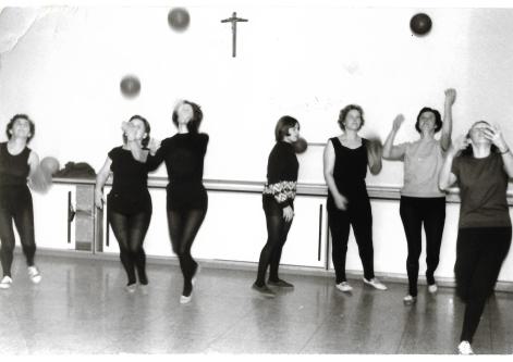 Turnstunde in der Schule